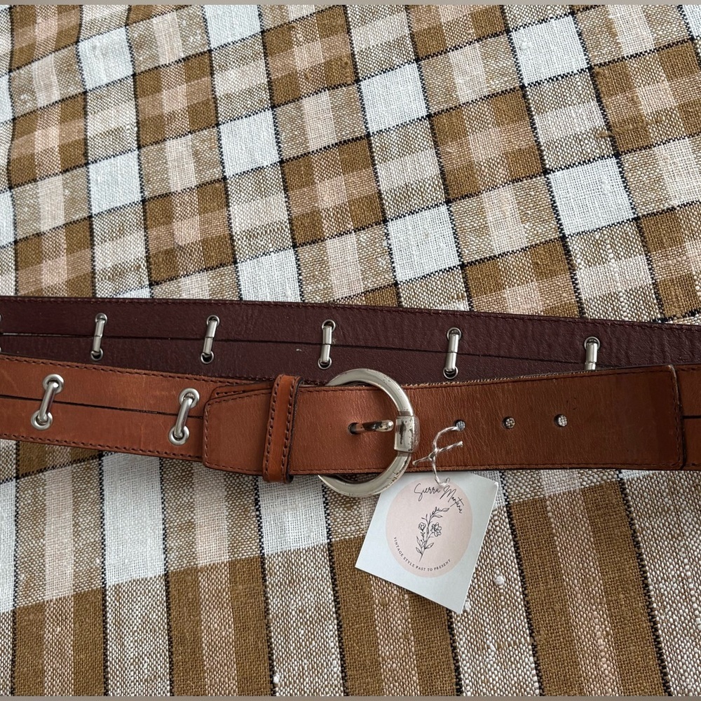 CALVIN KLEIN LEATHER BELT size L. - Picture 10 of 11